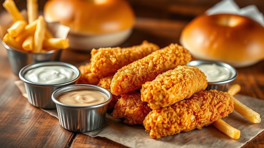 affordable chicken finger combo