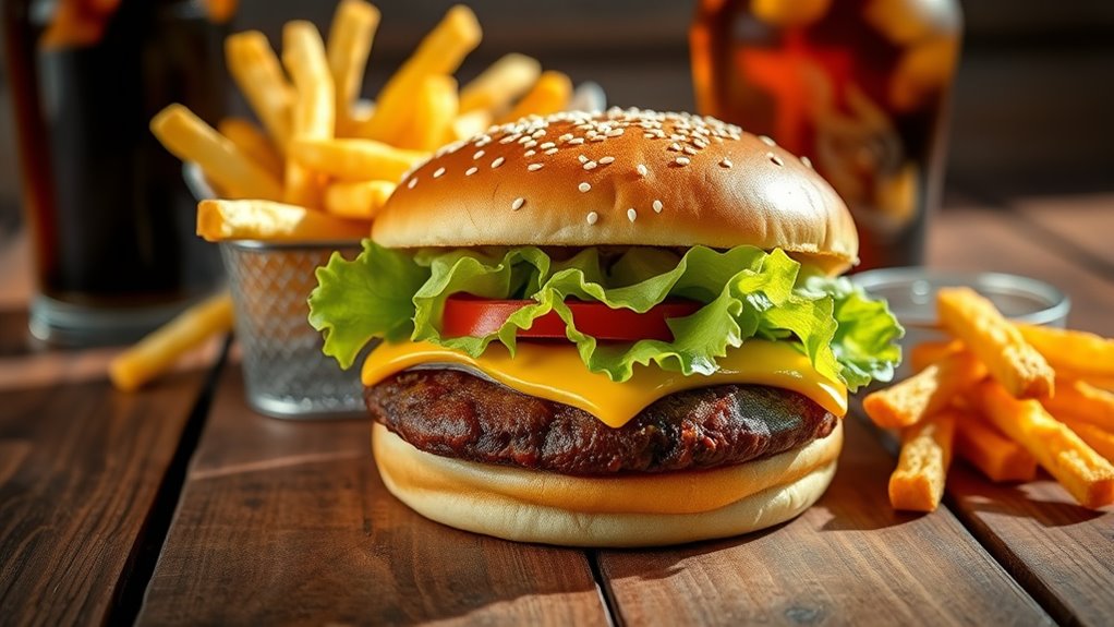 affordable classic burger option