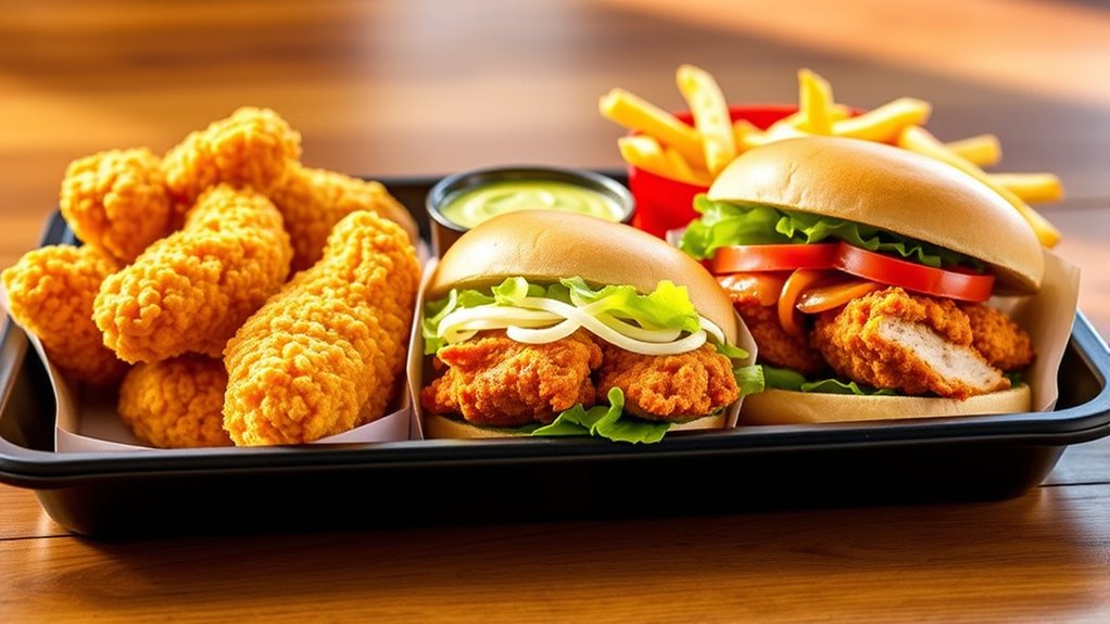 affordable crispy chicken options