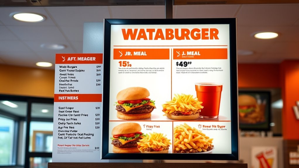 affordable customizable fast food meal