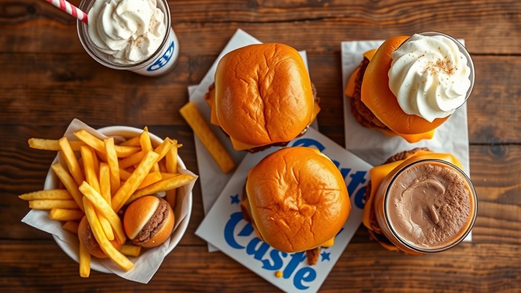 affordable white castle meal options