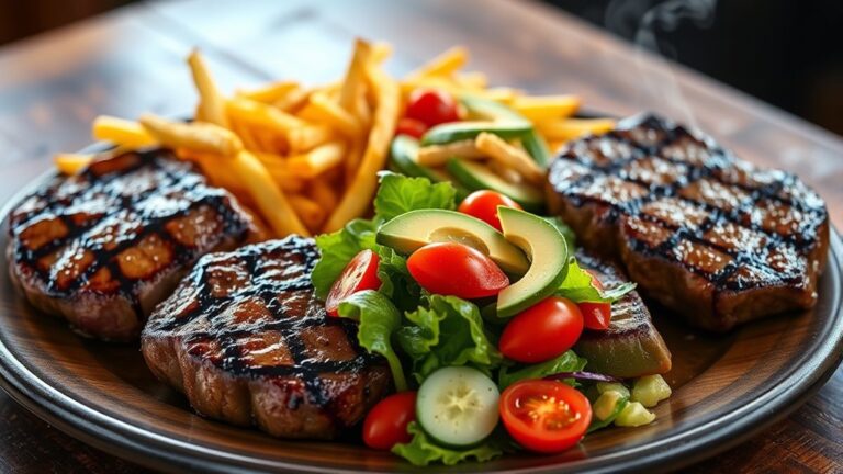 best steakhouse menu selections