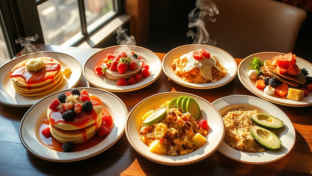 breakfast favorites and options