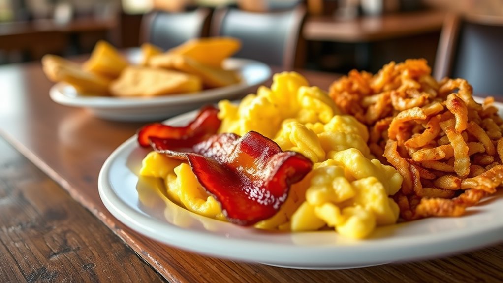 breakfast platters with sides