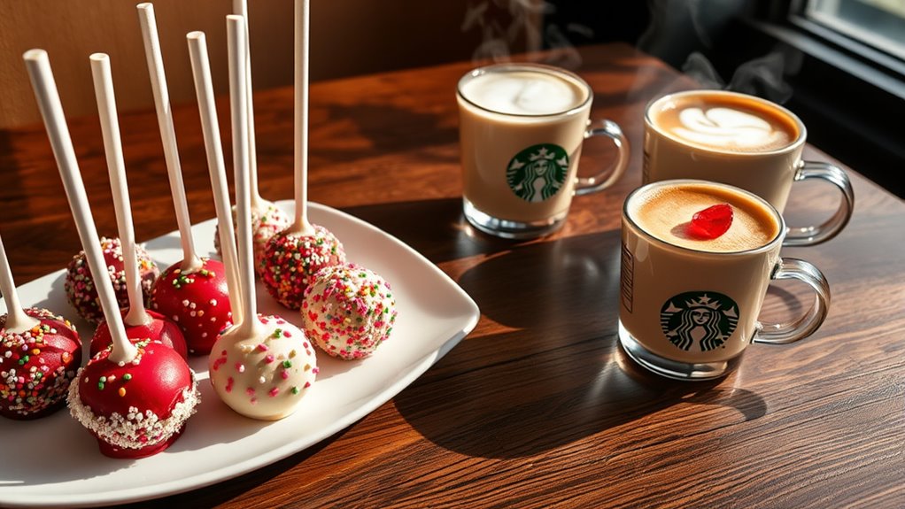 cake pop pairing suggestions