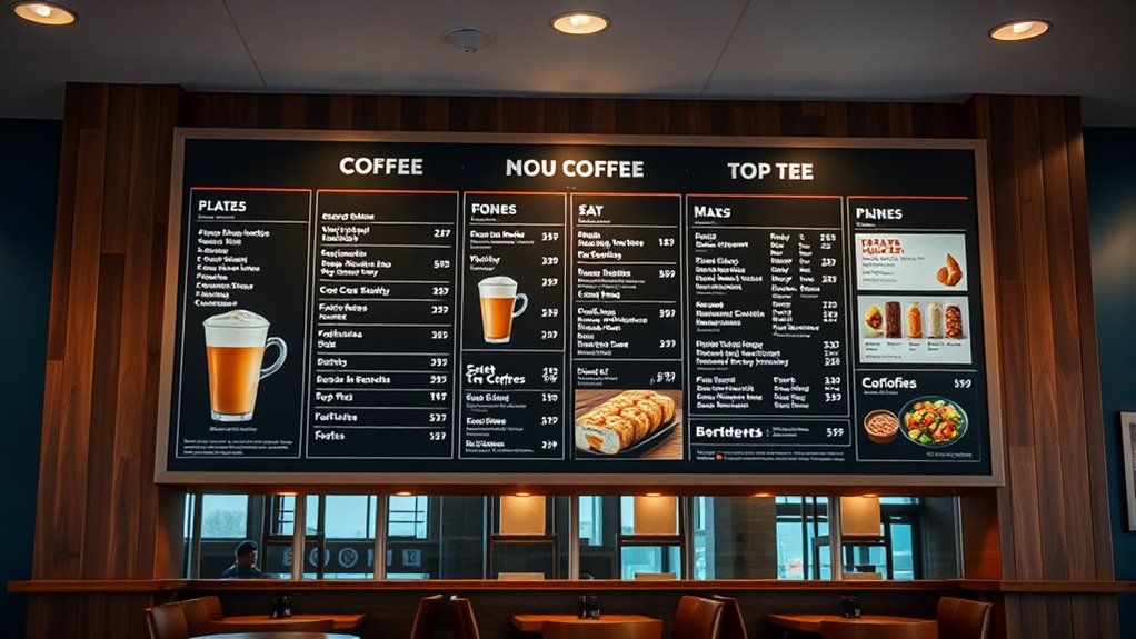 caribou coffee menu prices
