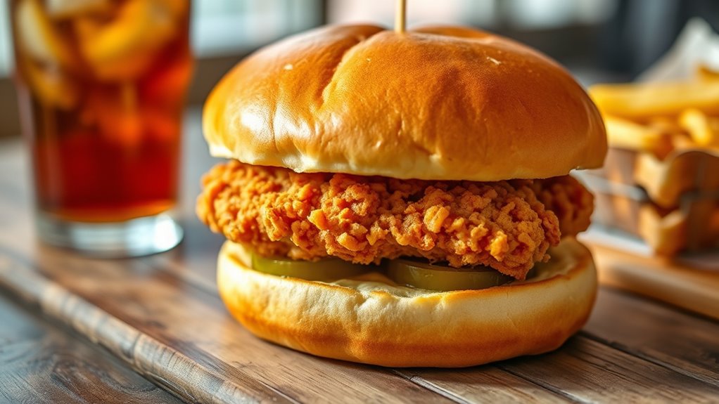 classic juicy chicken sandwich