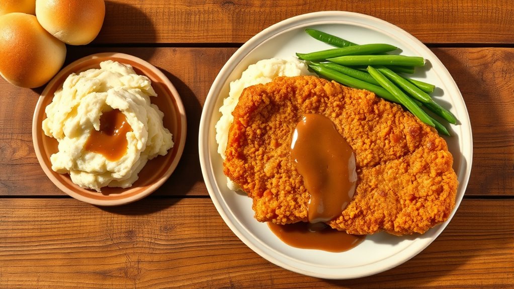 country fried steak dinner price
