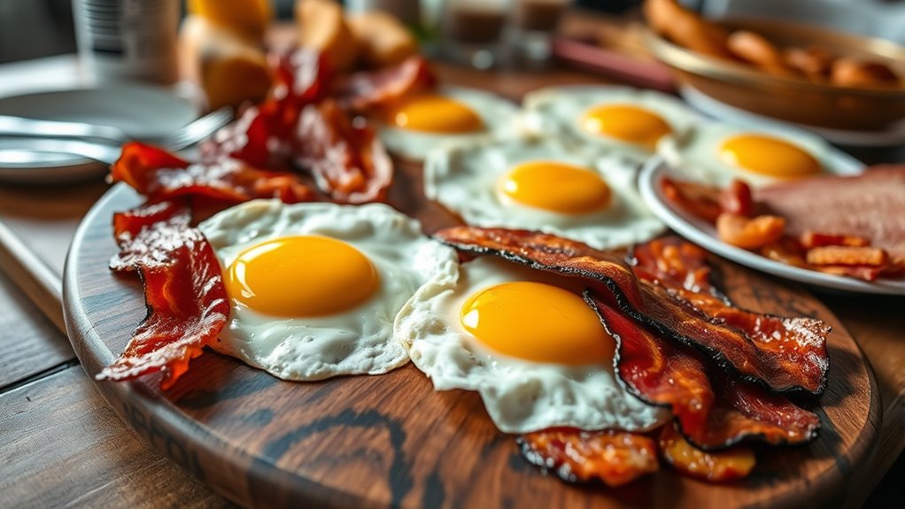 customizable breakfast meat options