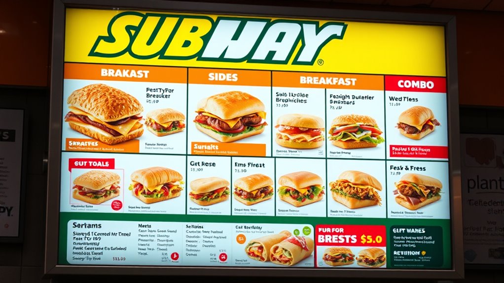 customizable breakfast sandwich options