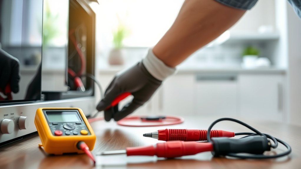 electrician for oven repairs