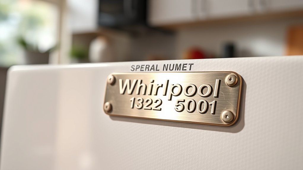 find and record appliance details
