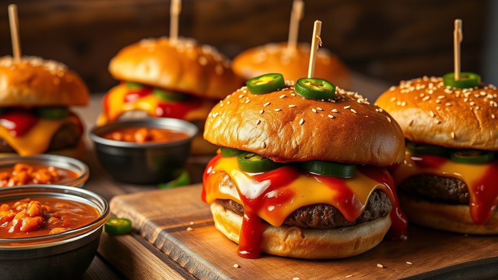 flavorful customizable burger options