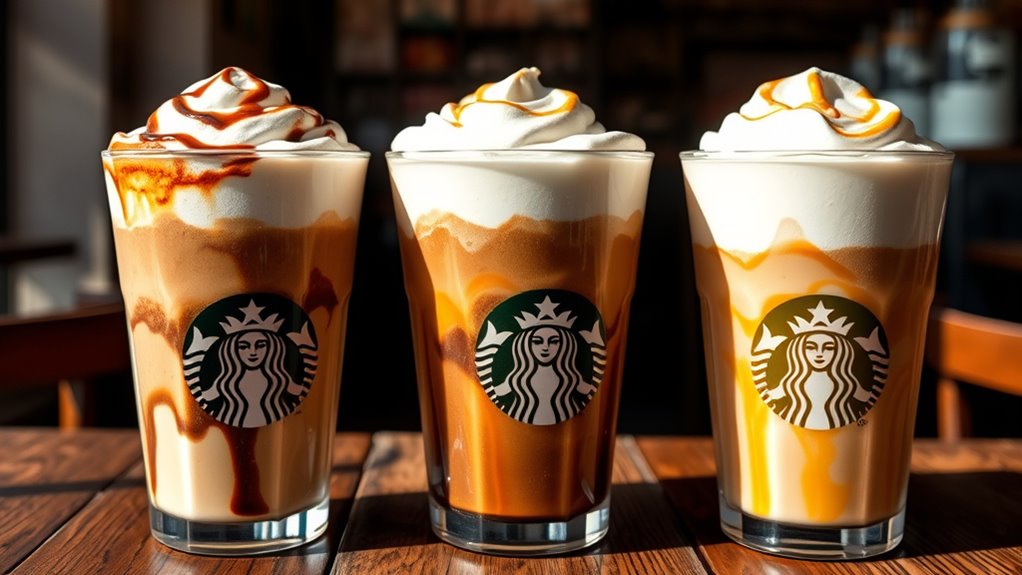 frappuccinos flavors prices uses