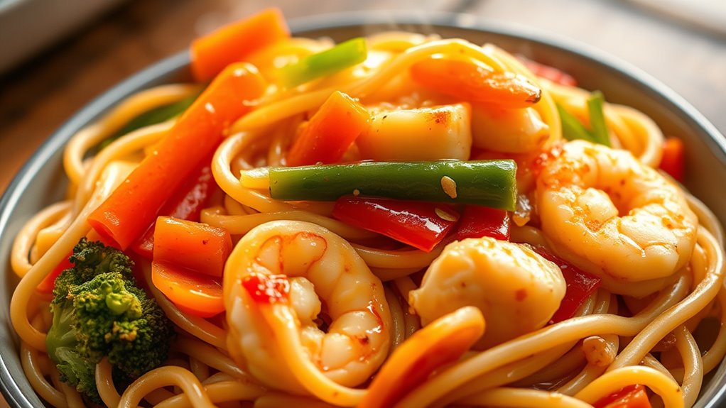 hearty flavorful noodle dish