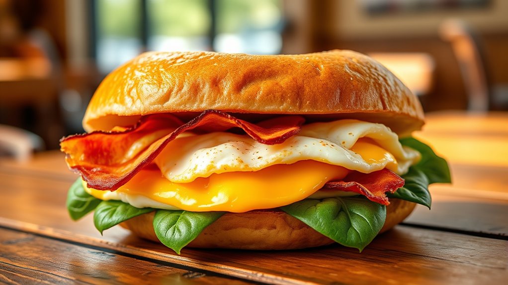 hearty versatile breakfast sandwich
