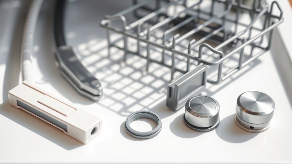 key dishwasher replacement parts