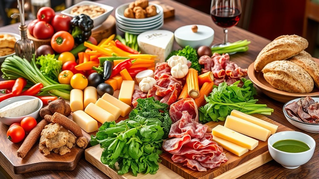 market table offers diverse selections
