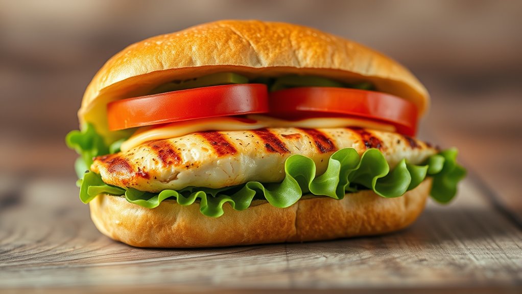 mild savory grilled chicken