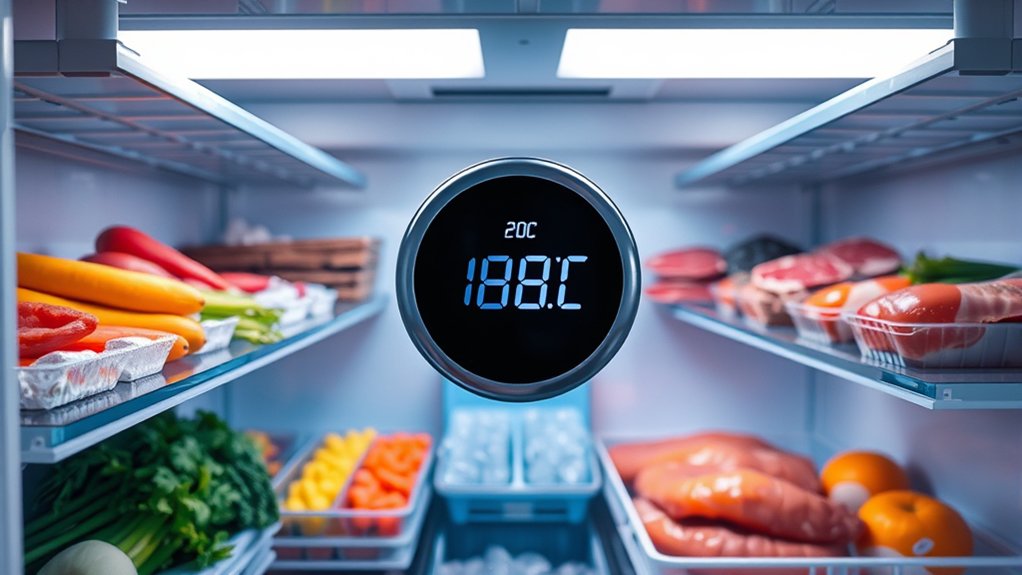 optimal freezer temperature maintenance