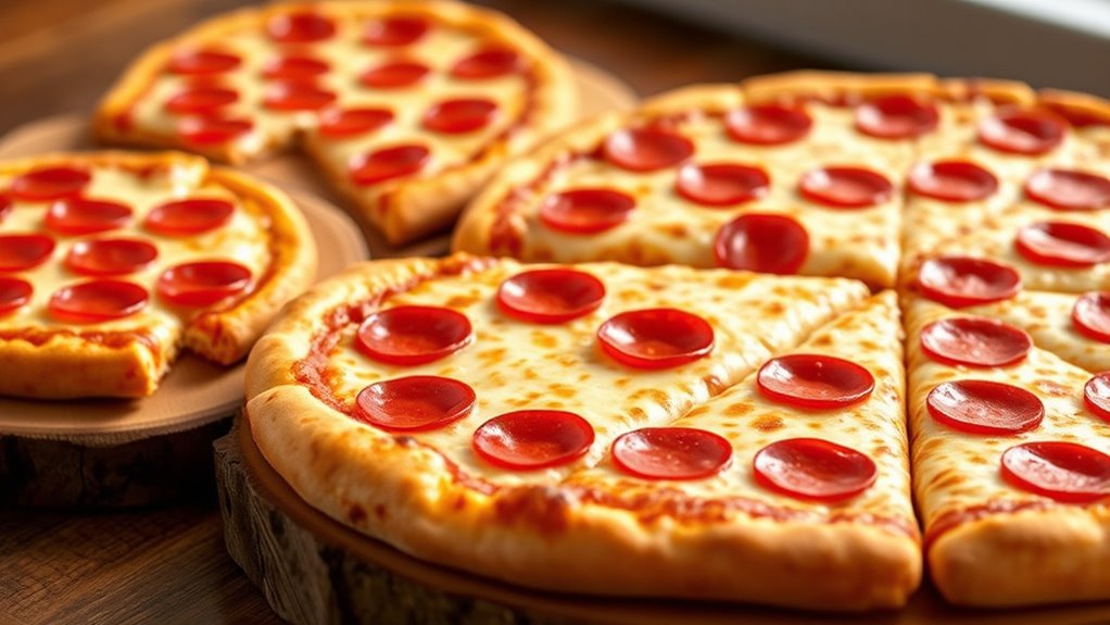 pizza sizes and prices