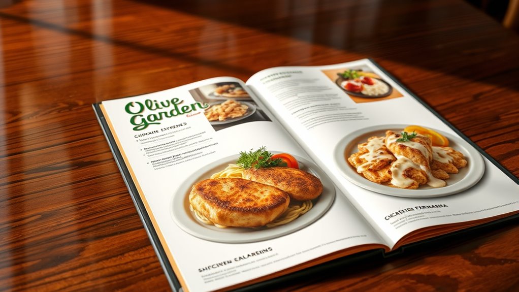 popular chicken entrees and prices