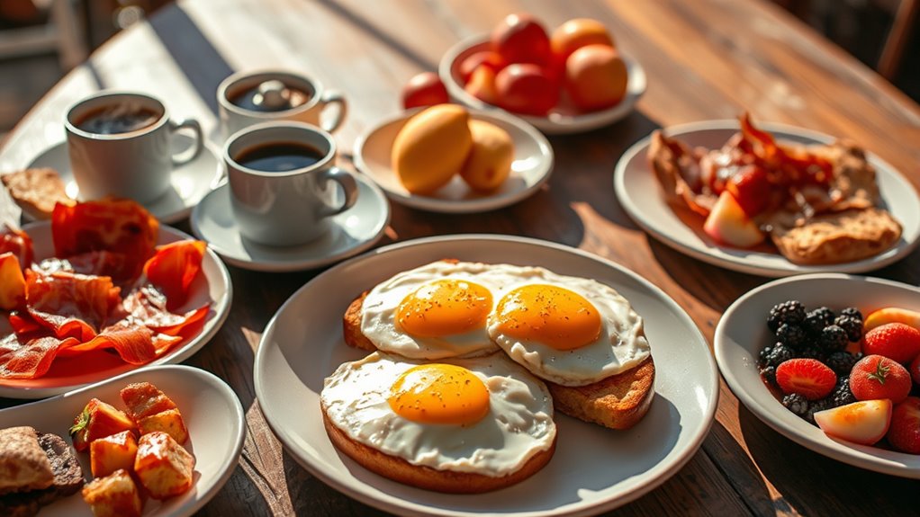 popular hearty breakfast options