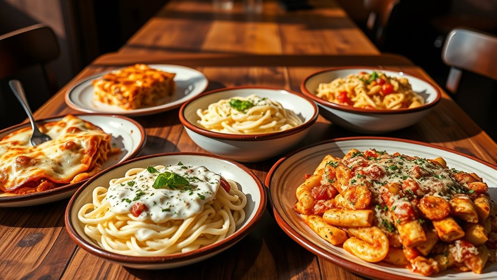 sbarro pasta choices guide