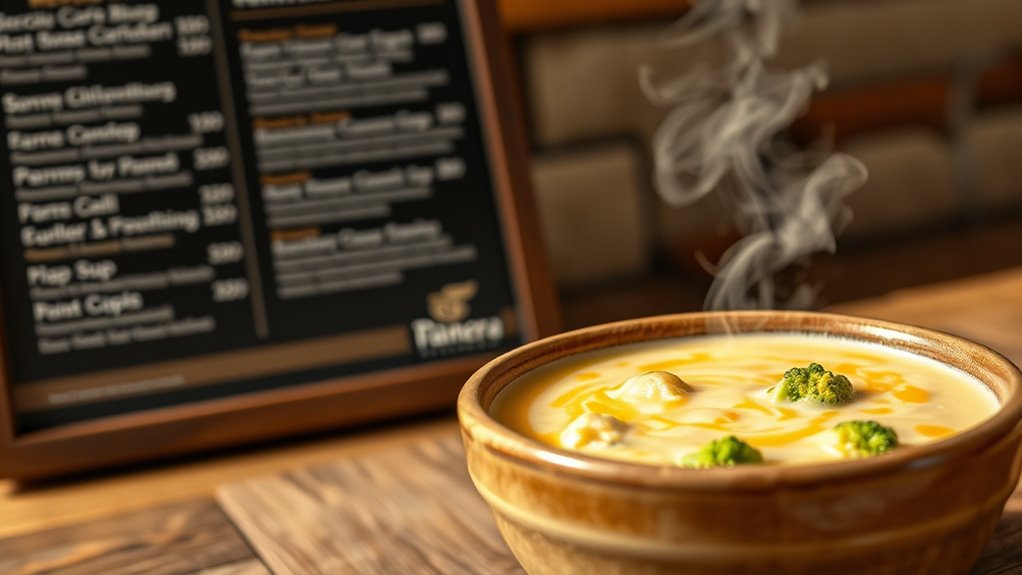soup sizes and pricing