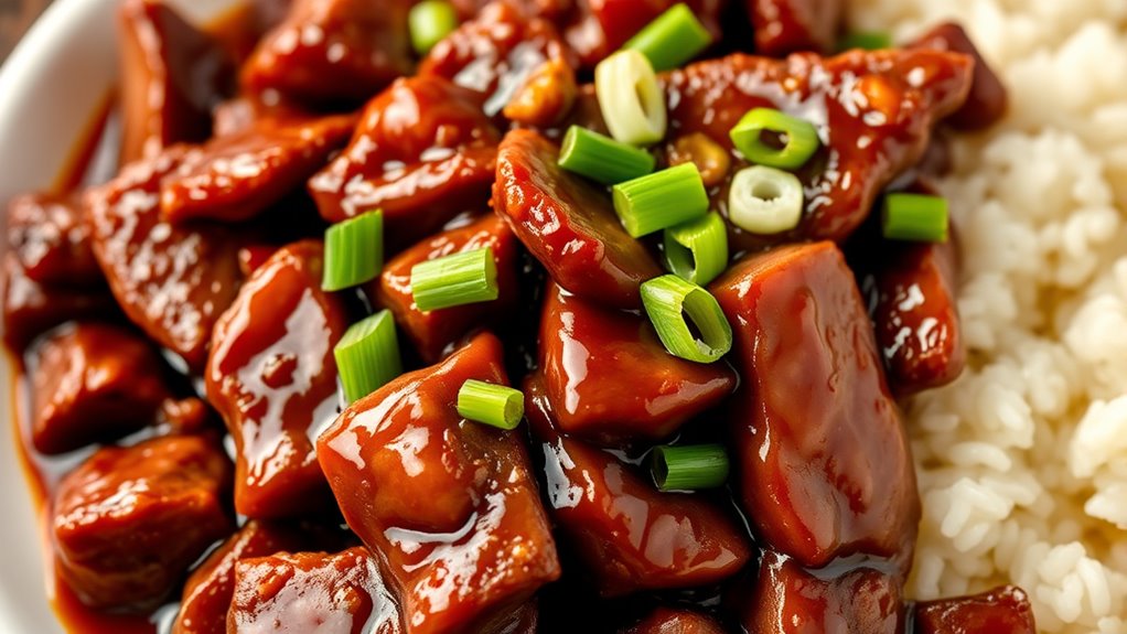 tender beef sweet sauce