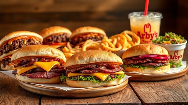 top arby s menu items