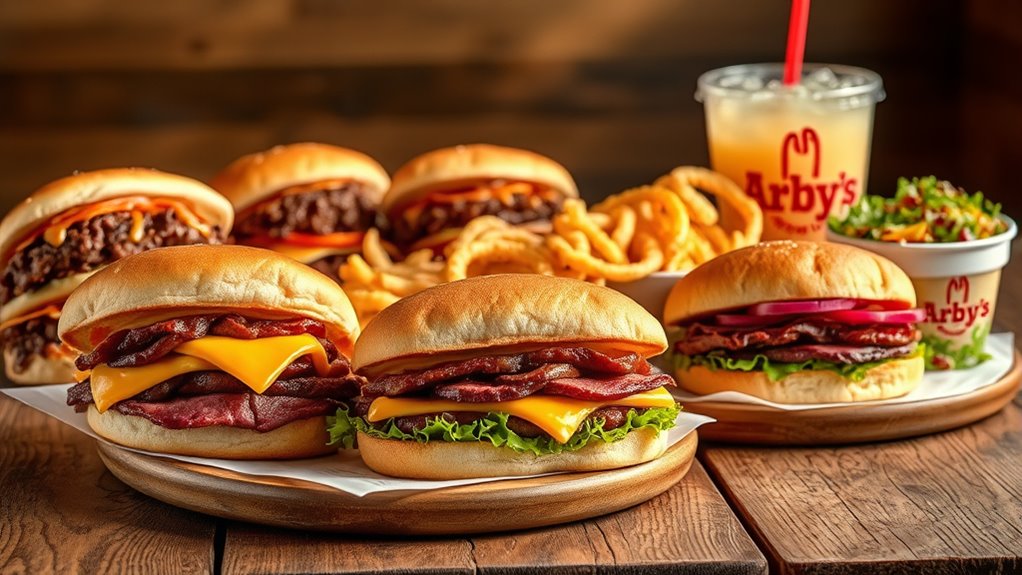 top arby s menu items