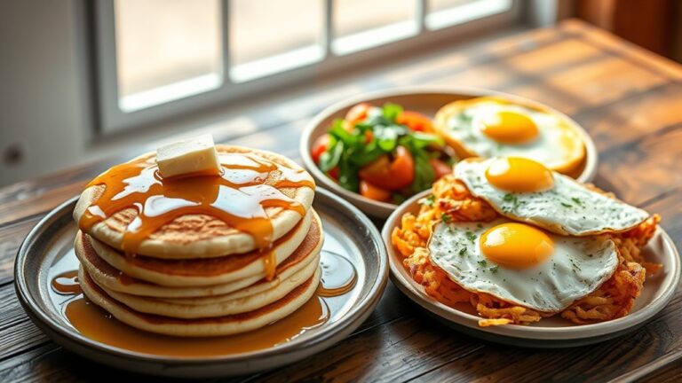 top breakfast menu choices