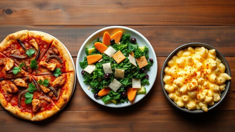top california pizza selections
