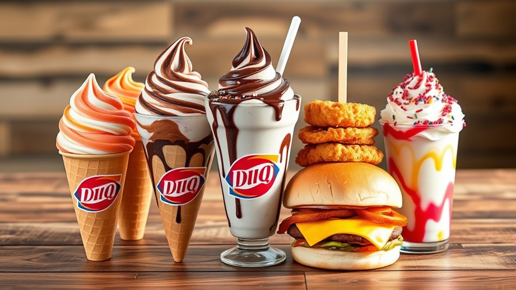 top dairy queen menu