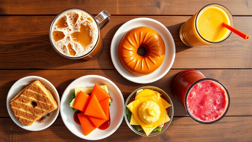 top dunkin menu choices