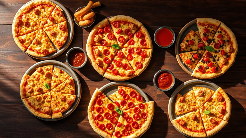 top papa john menu items