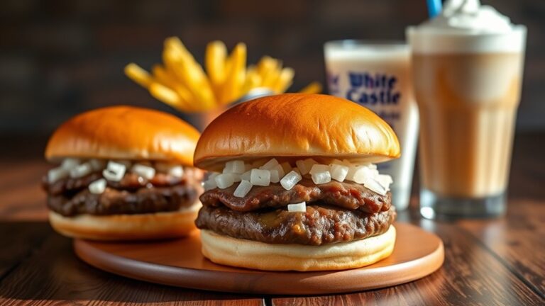 top white castle dishes